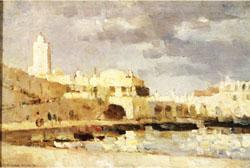 Albert Lebourg The Port of Algiers Germany oil painting art
